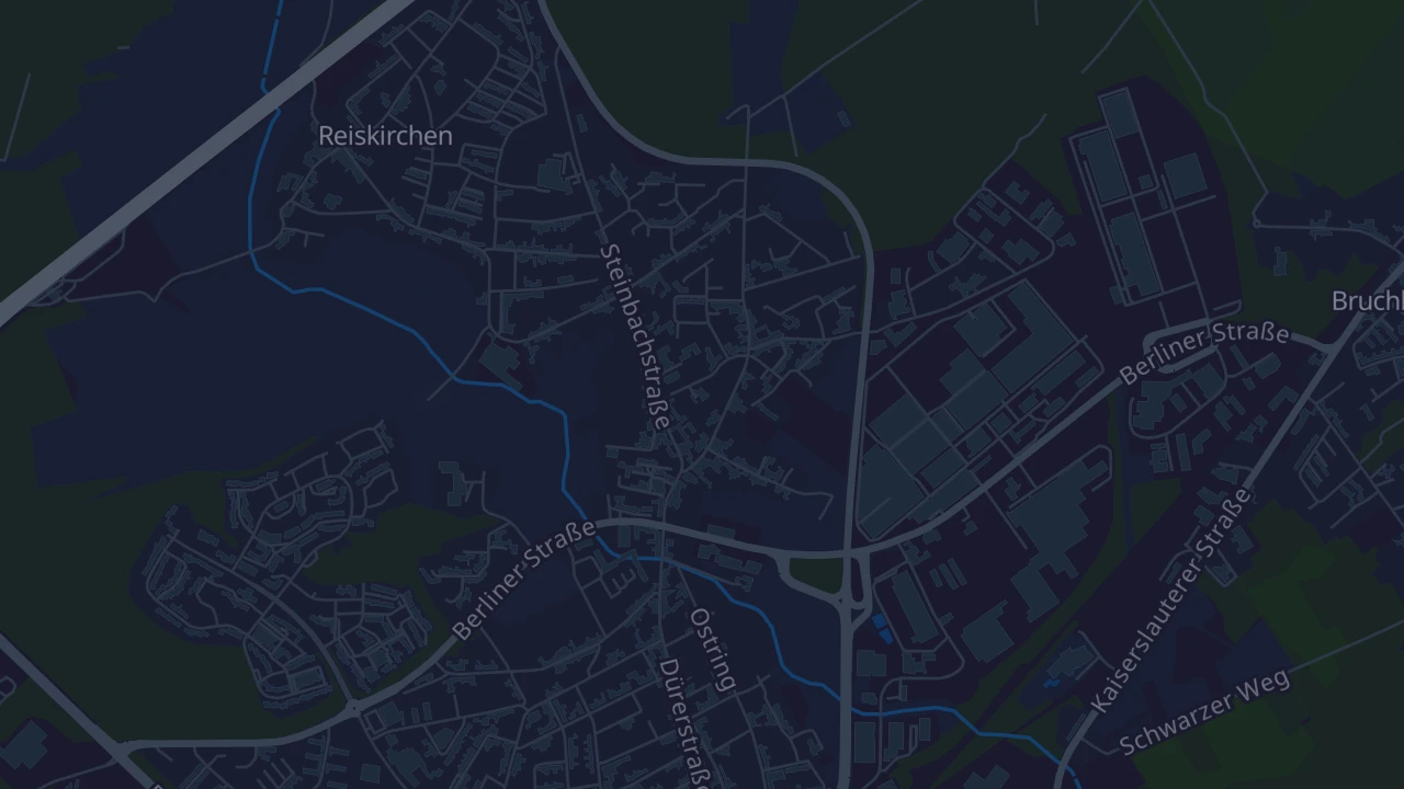 Karte von Homburg