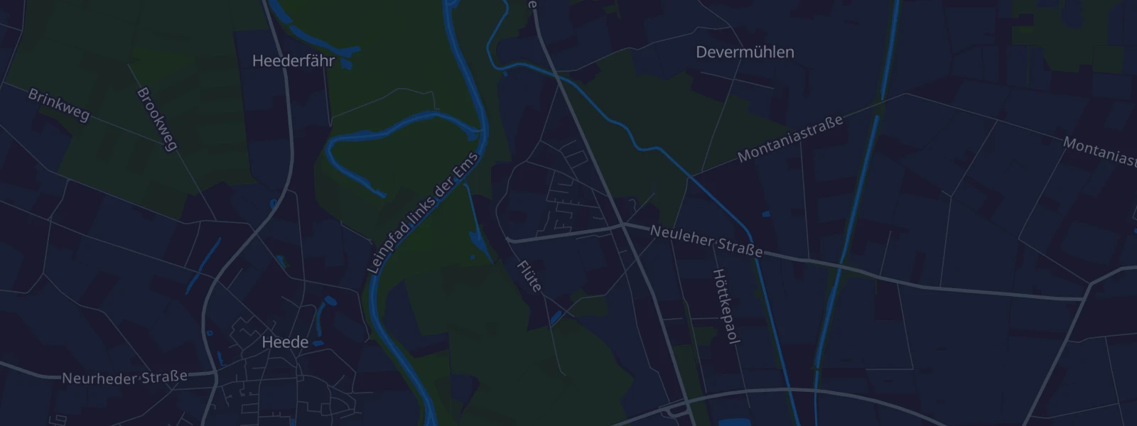 Karte von Lehe (Emsland)