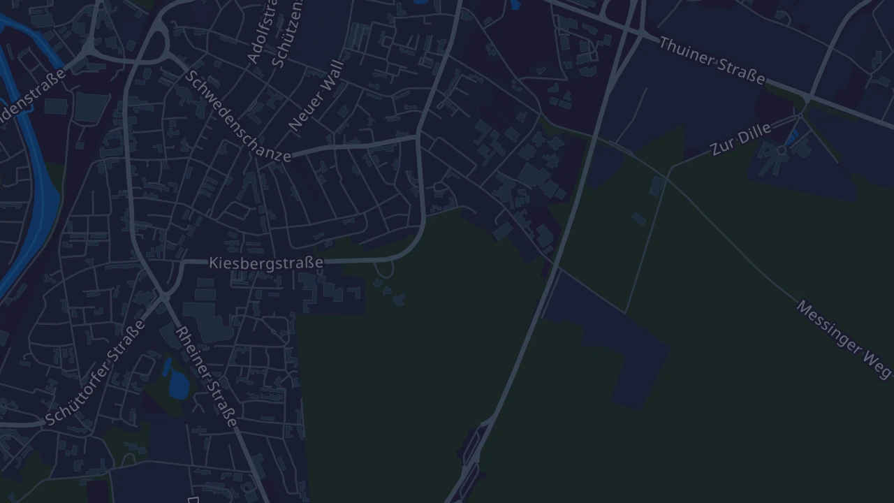 Karte von Lingen (Ems)