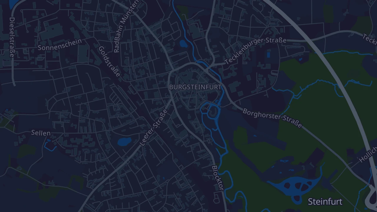 Karte von Steinfurt