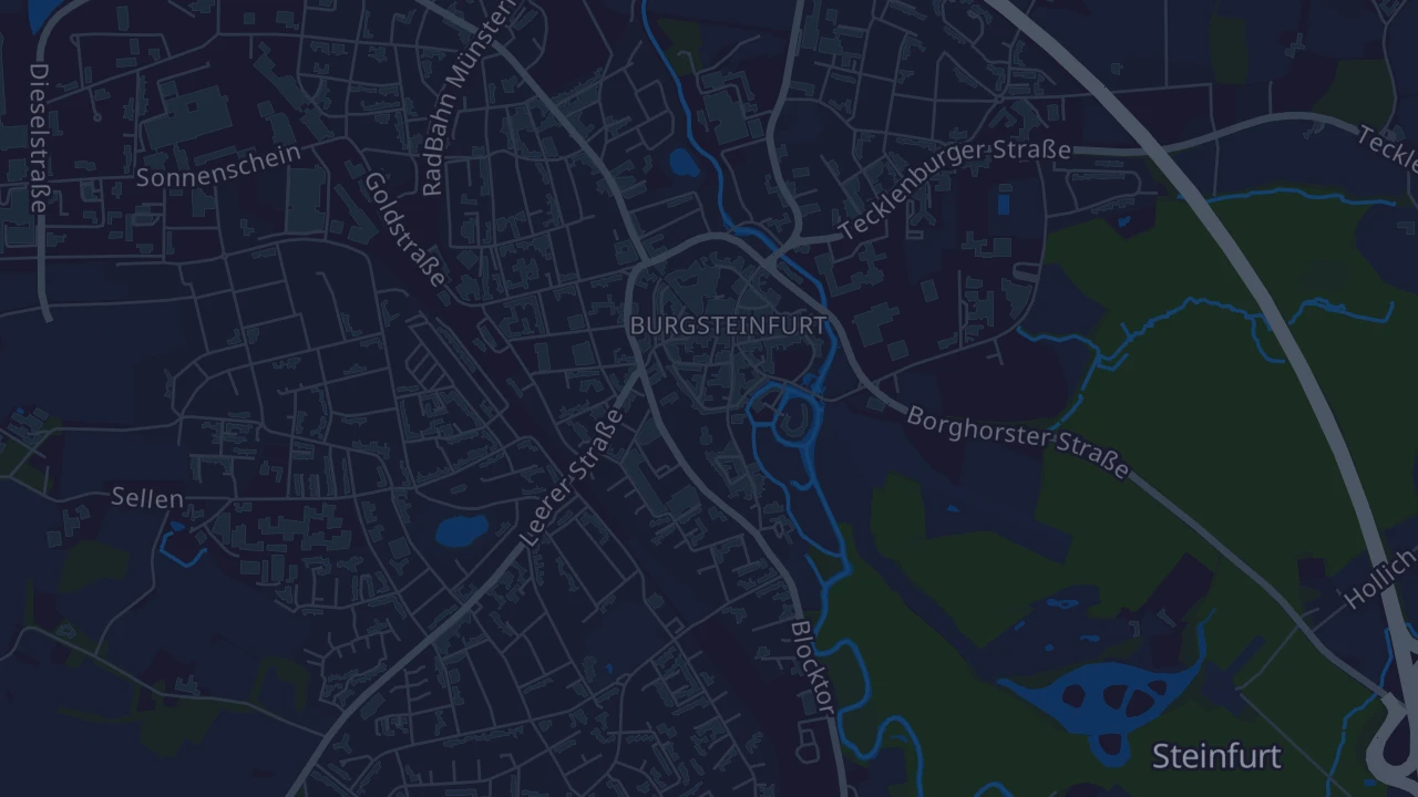 Karte von Steinfurt