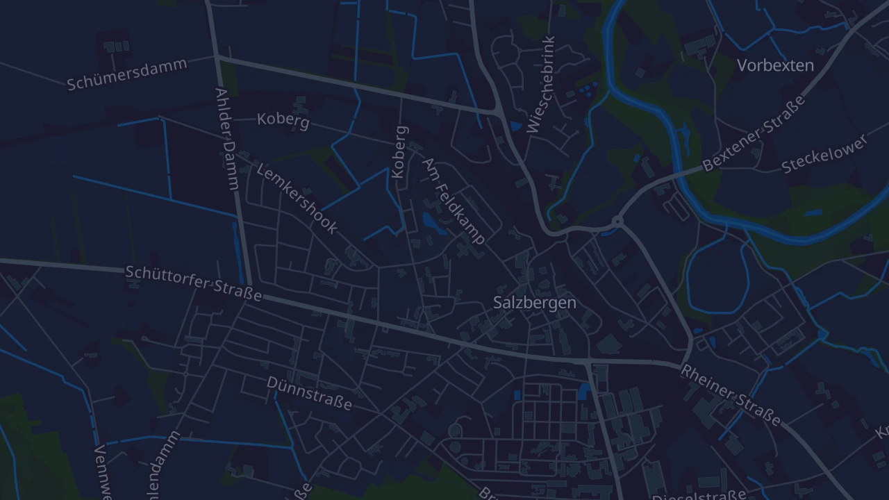 Karte von Salzbergen