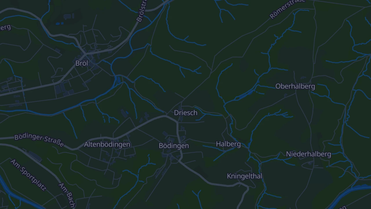 Karte von Hennef