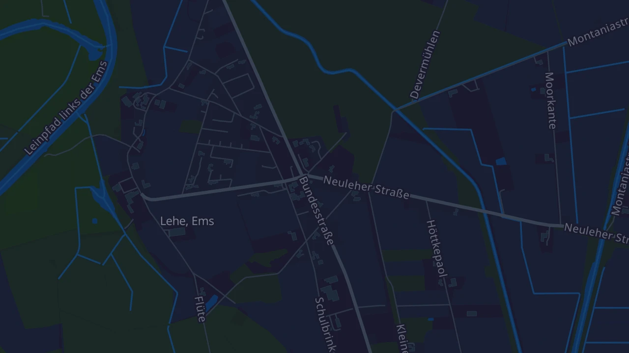Karte von Lehe (Emsland)