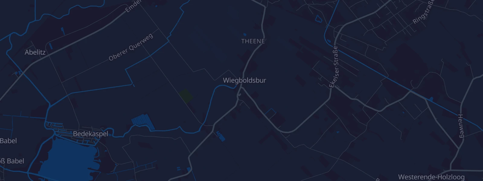 Karte von Südbrookmerland Wiegboldsbur