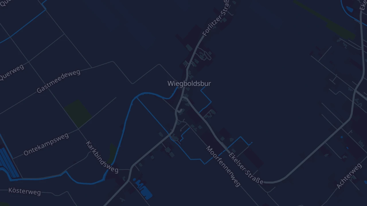 Karte von Südbrookmerland Wiegboldsbur