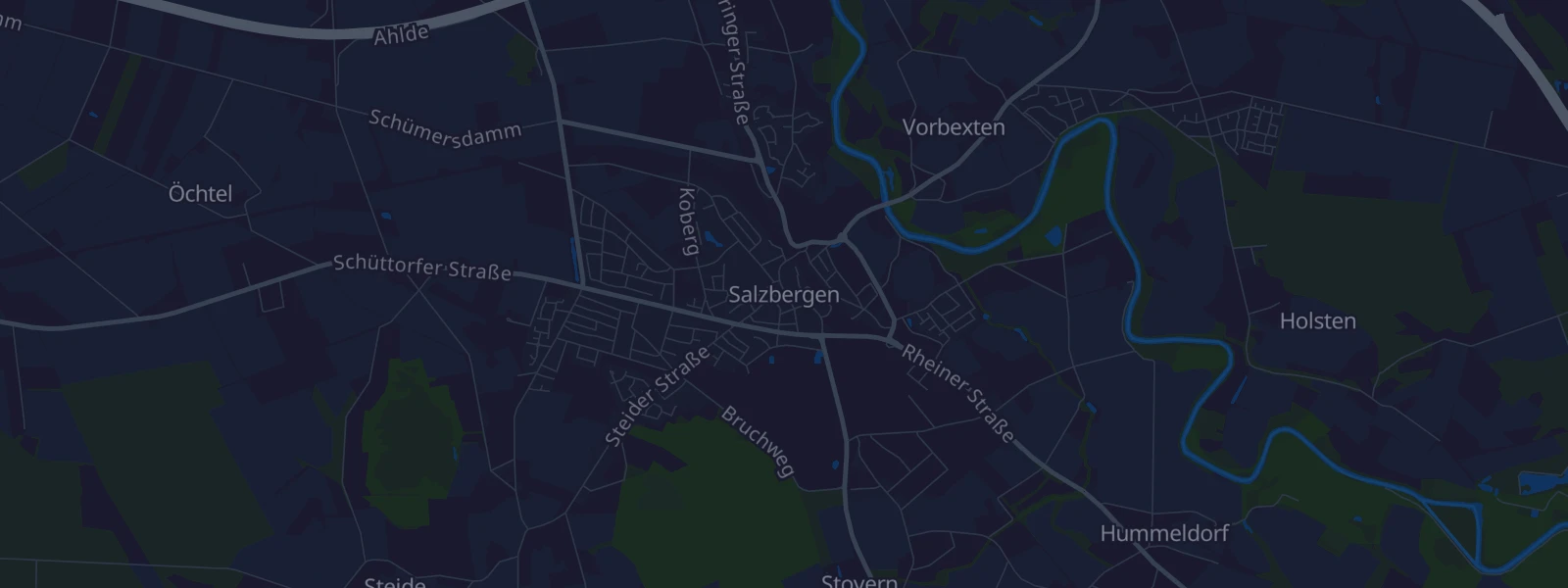 Karte von Salzbergen
