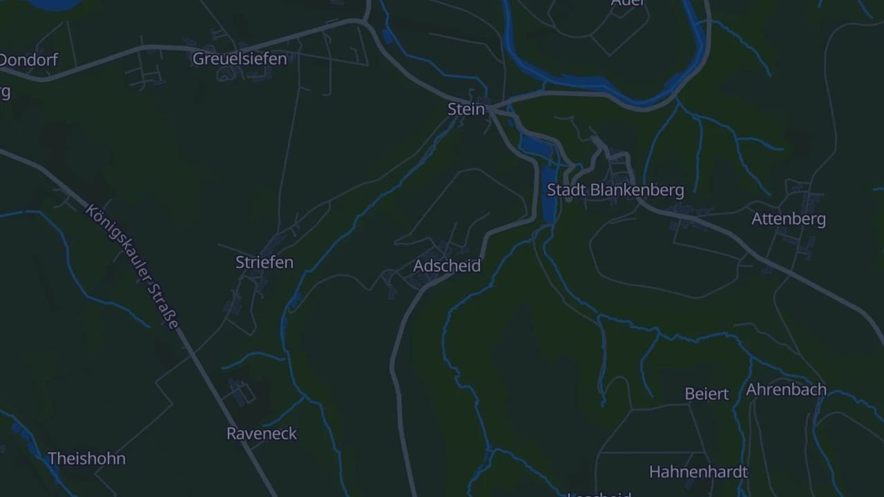 Karte von Hennef