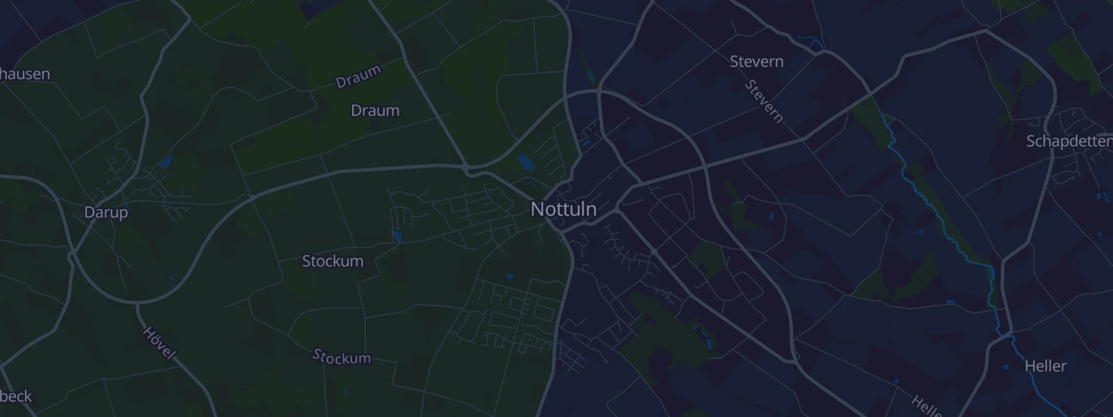 Karte von Nottuln