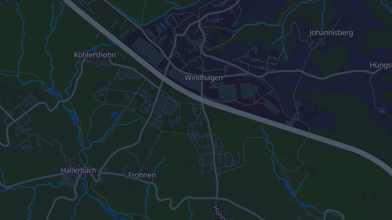 Karte von Windhagen