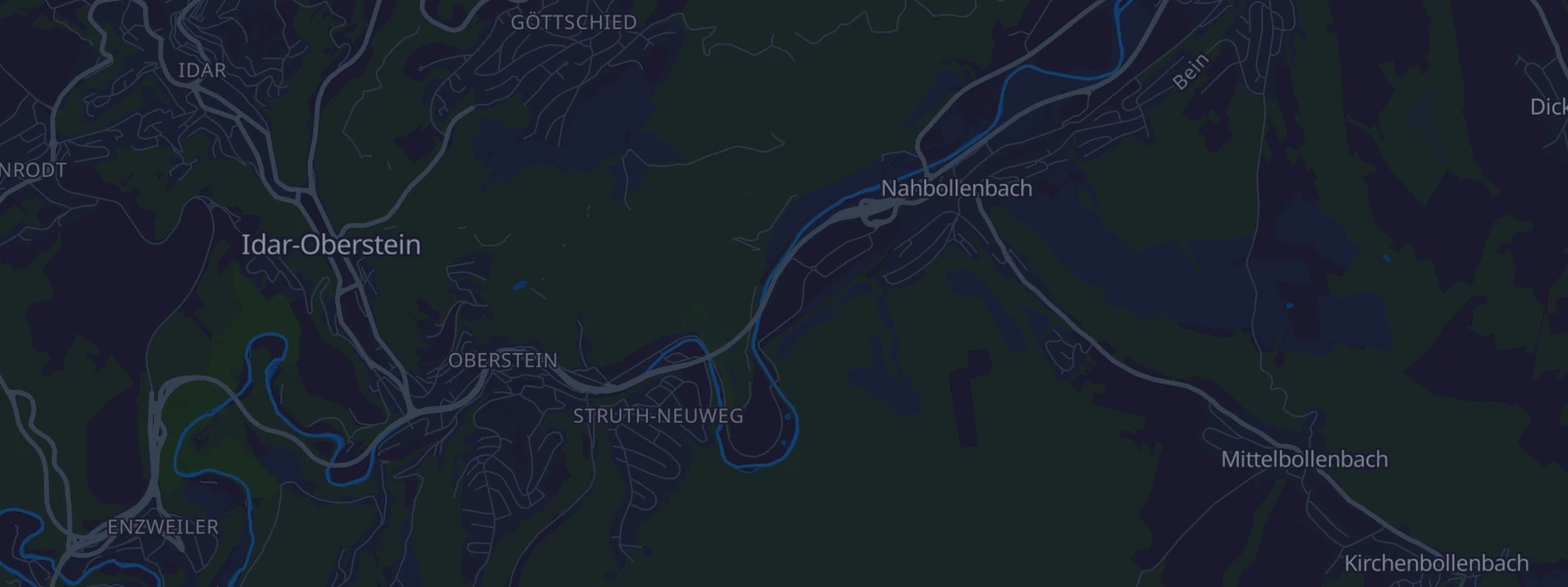 Karte von Idar Oberstein