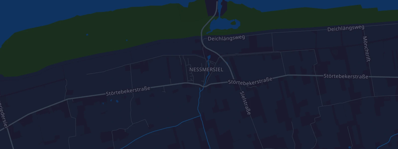Karte von Dornum Neßmersiel