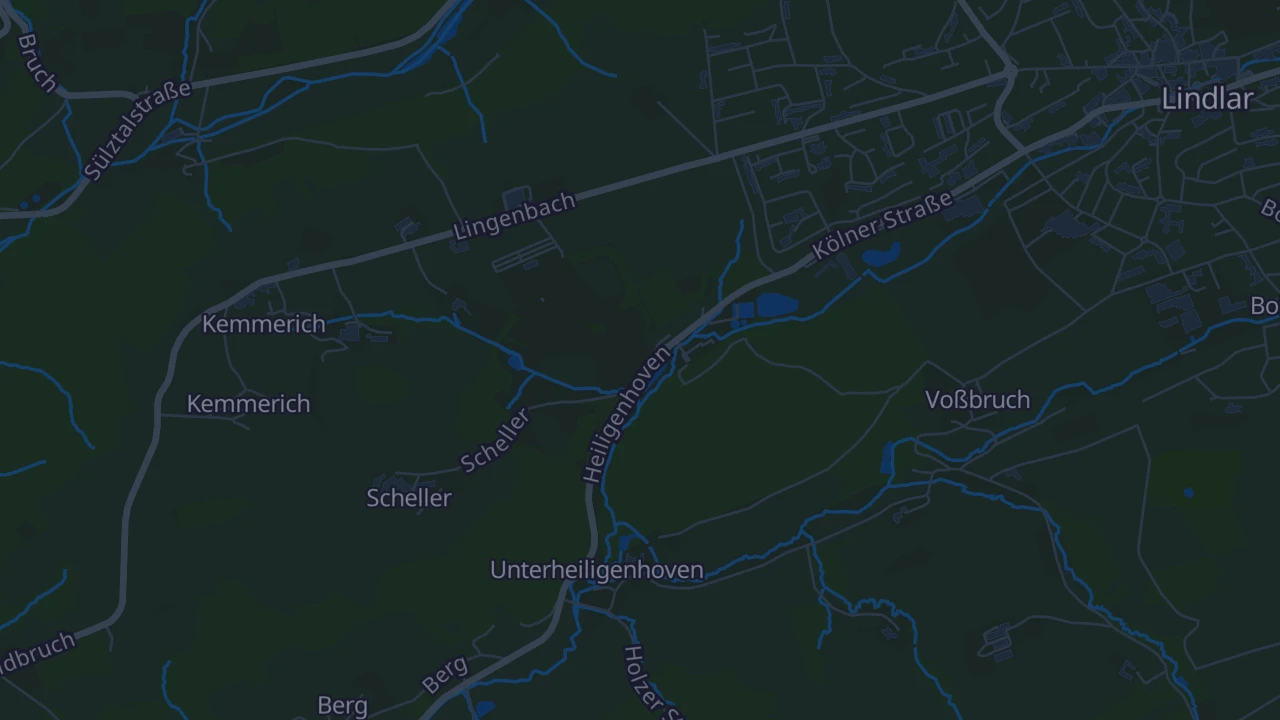 Karte von Lindlar