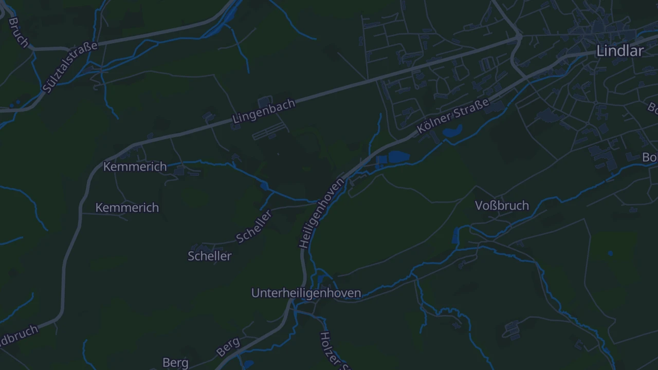 Karte von Lindlar