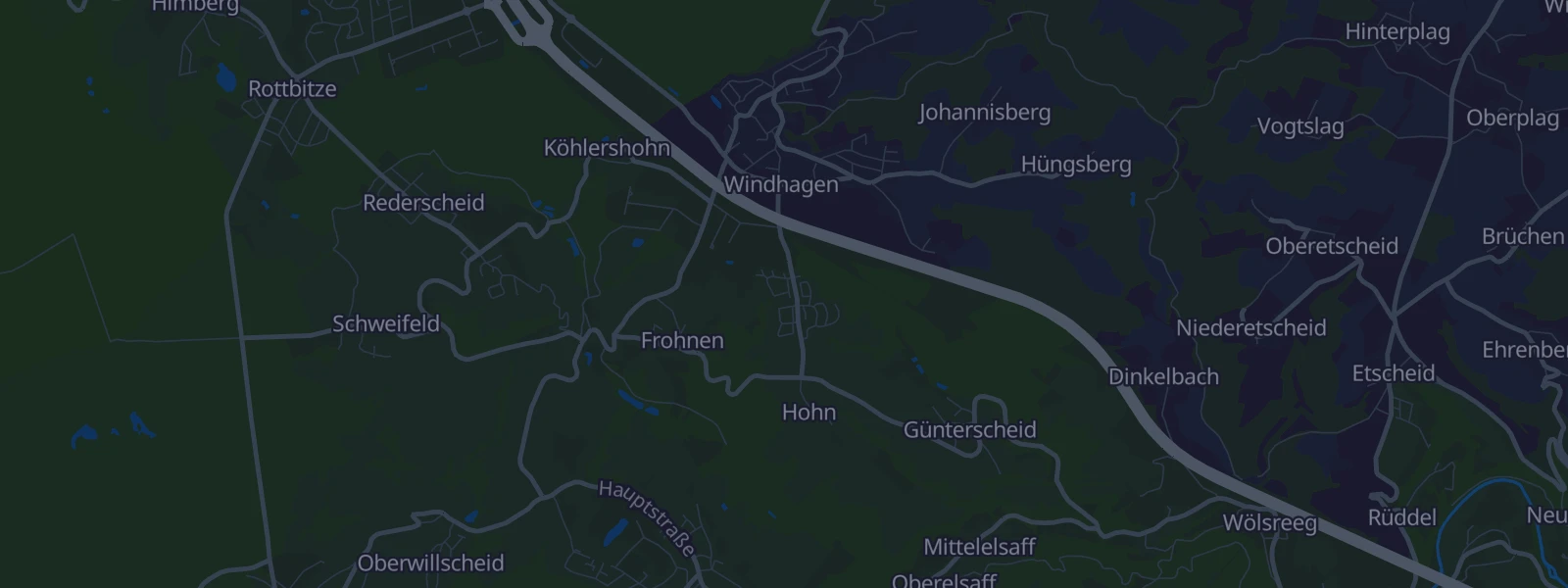 Karte von Windhagen
