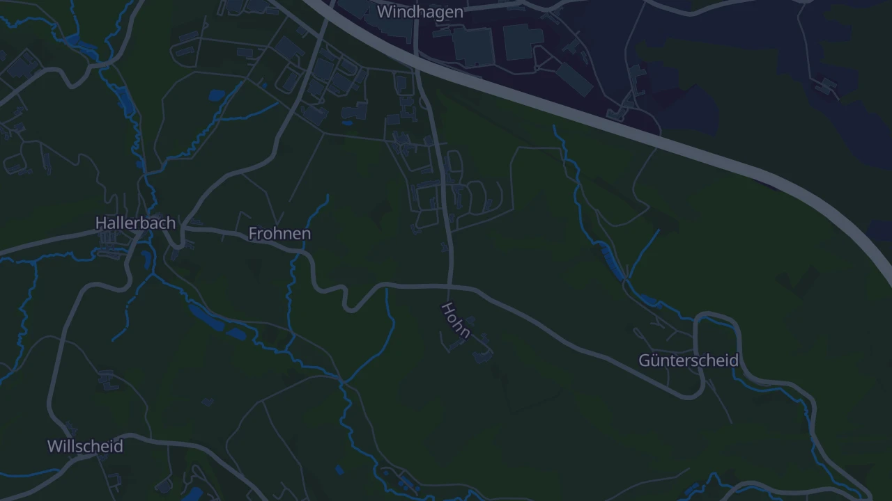 Karte von Windhagen