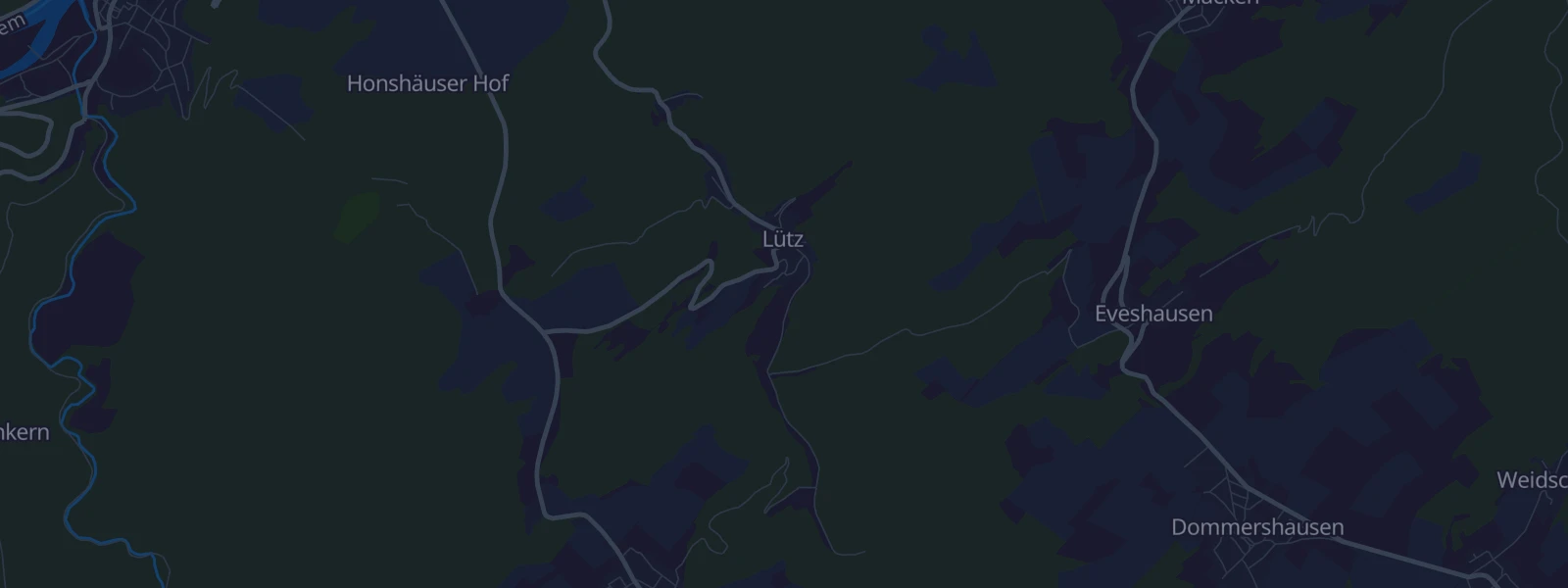 Karte von Lütz an der Mosel