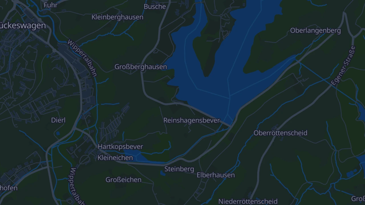 Karte von Hückeswagen
