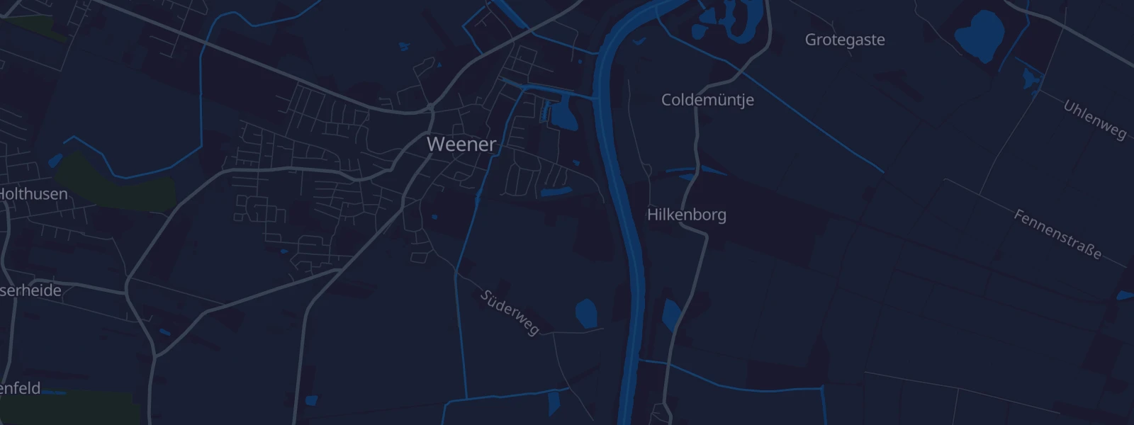 Karte von Weener