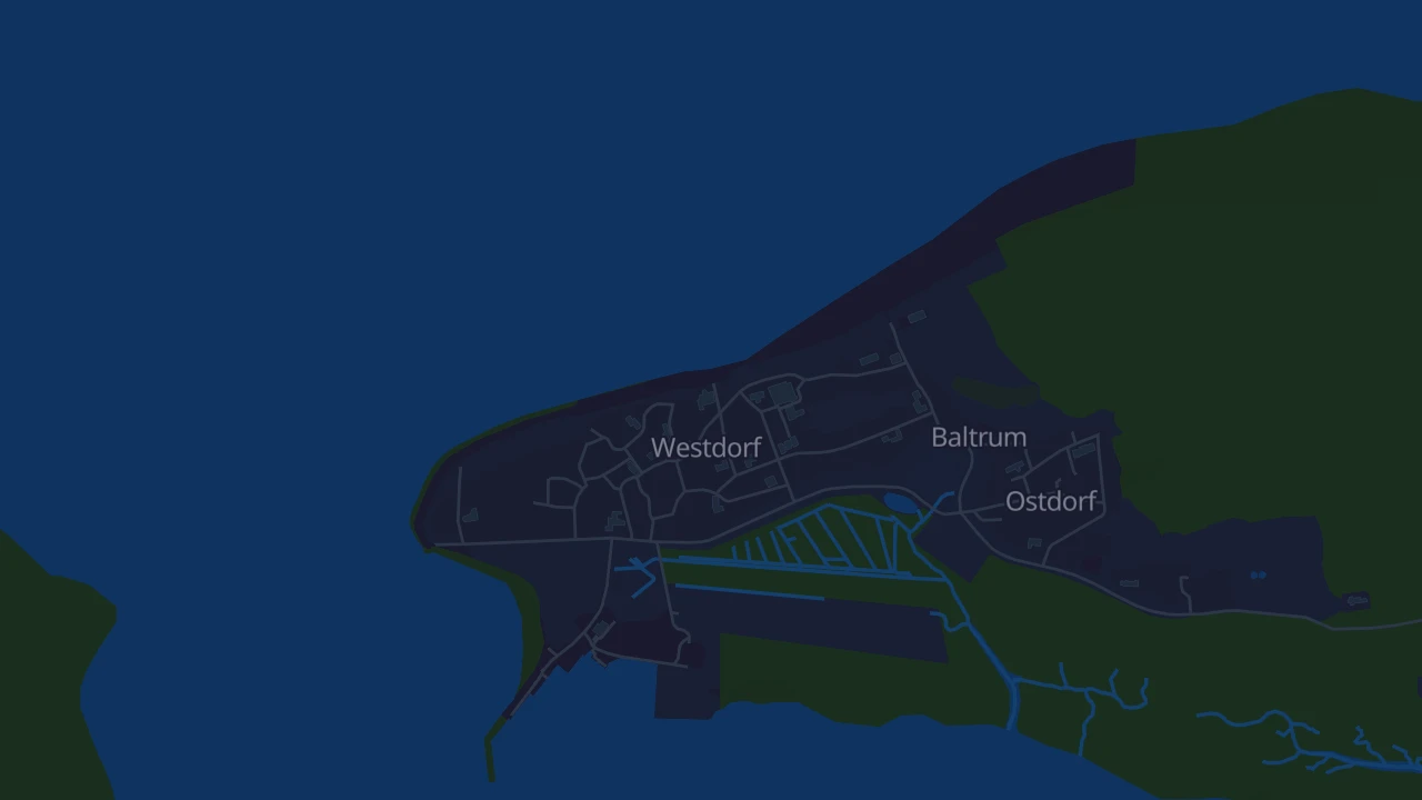 Karte von Baltrum