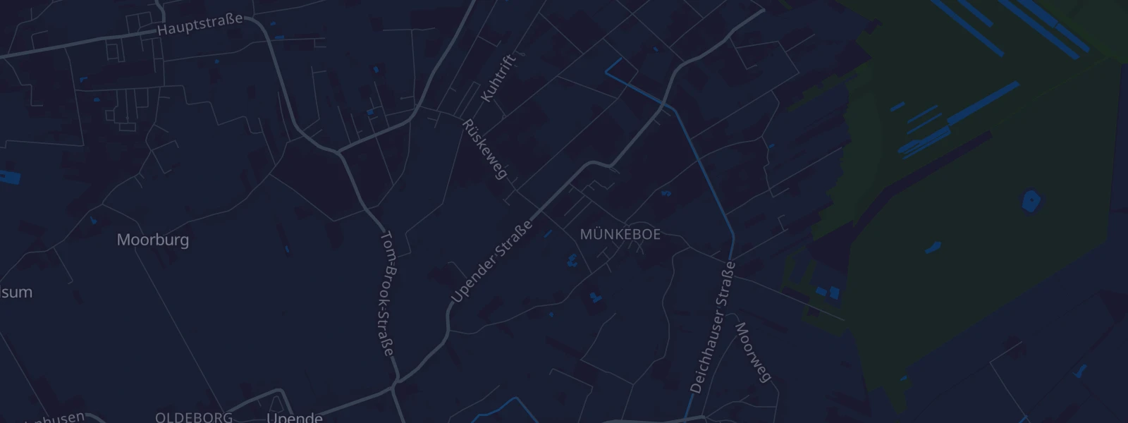 Karte von Südbrookmerland Münkeboe