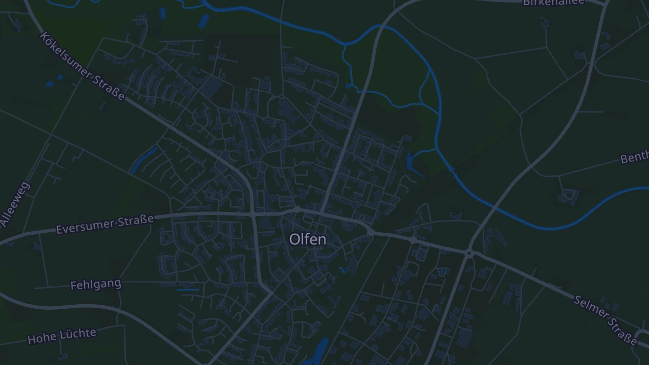 Karte von Olfen