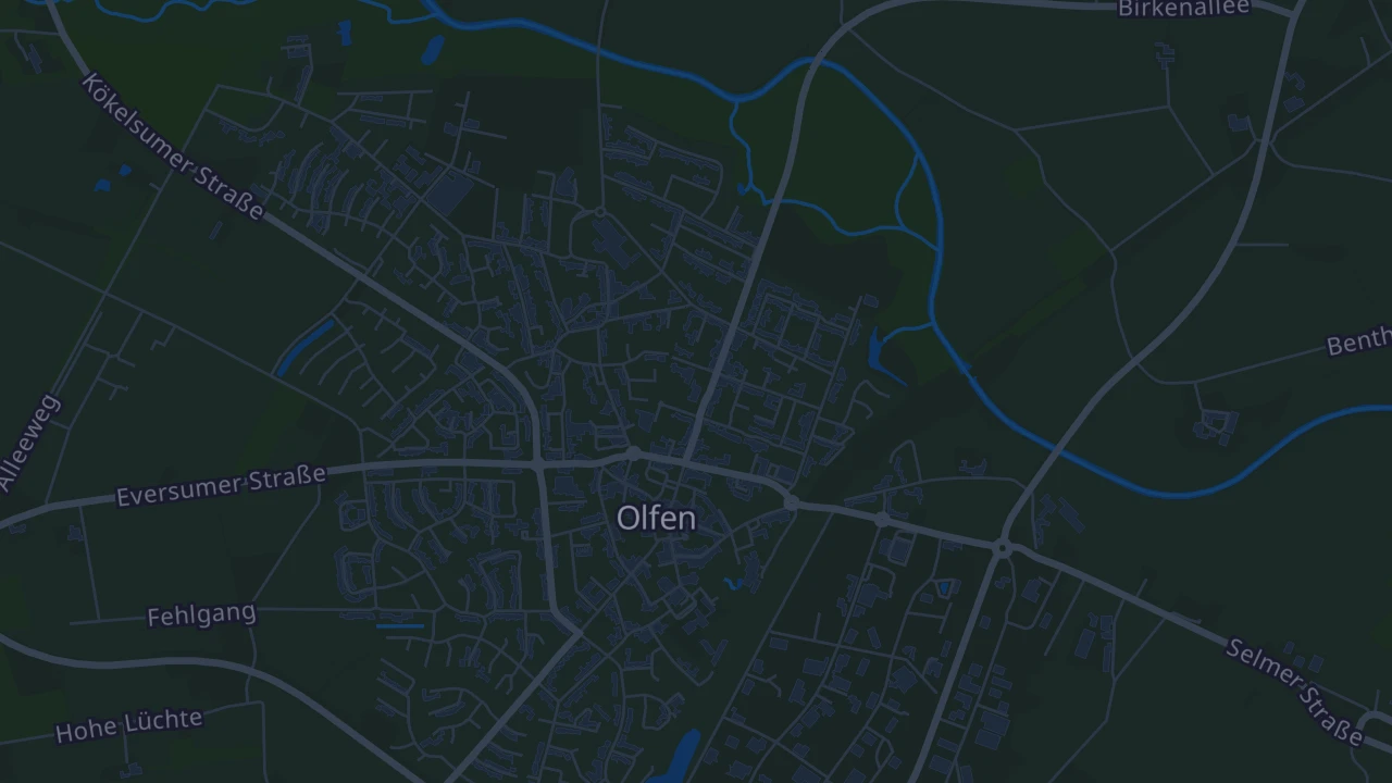 Karte von Olfen
