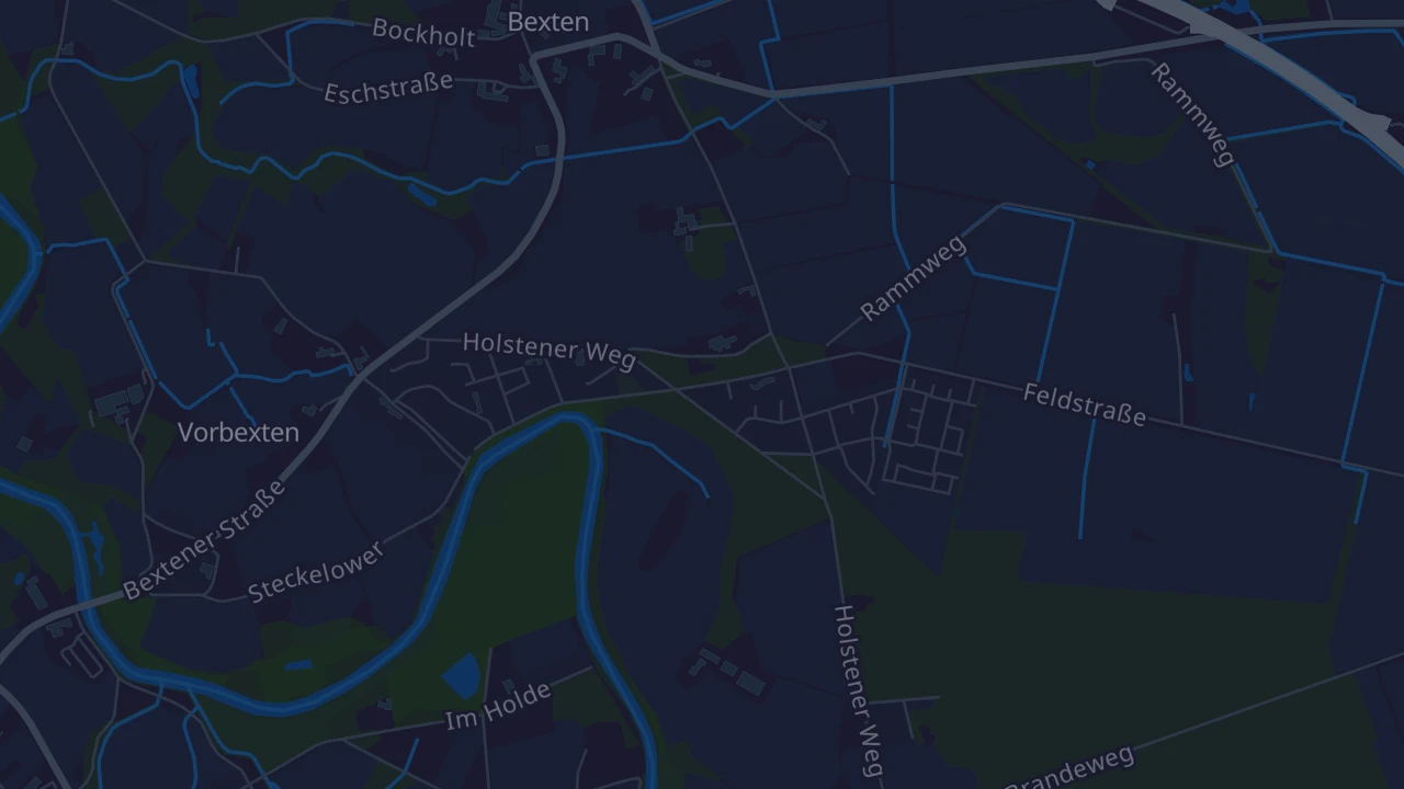 Karte von Salzbergen