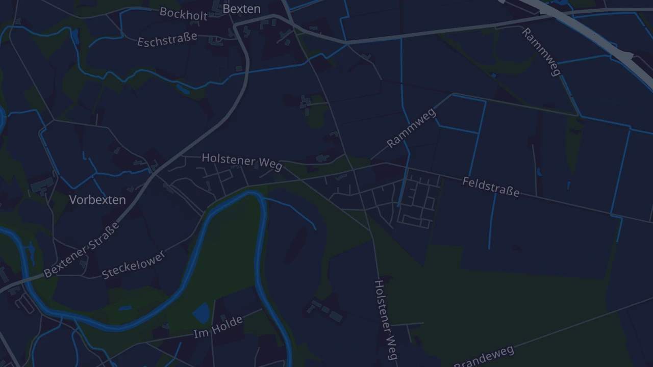 Karte von Salzbergen