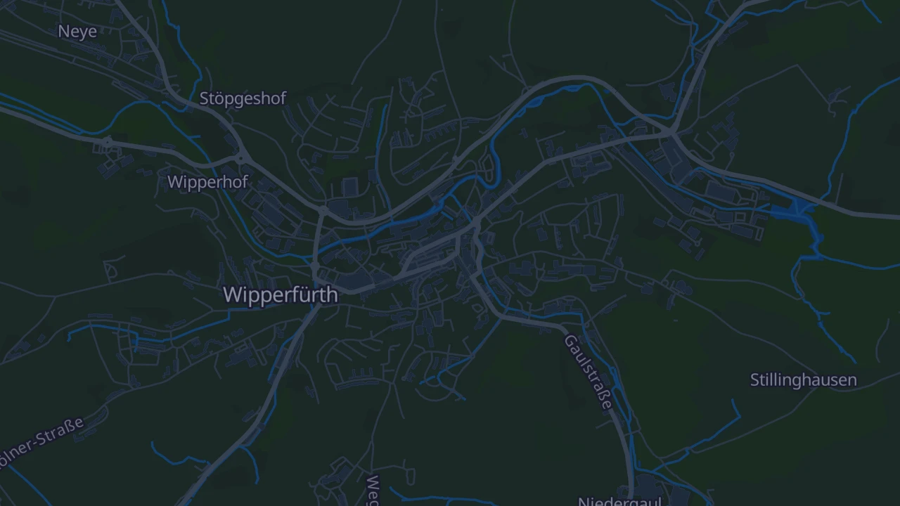 Karte von Wipperfürth