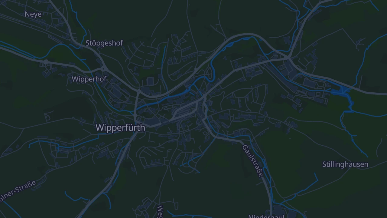 Karte von Wipperfürth