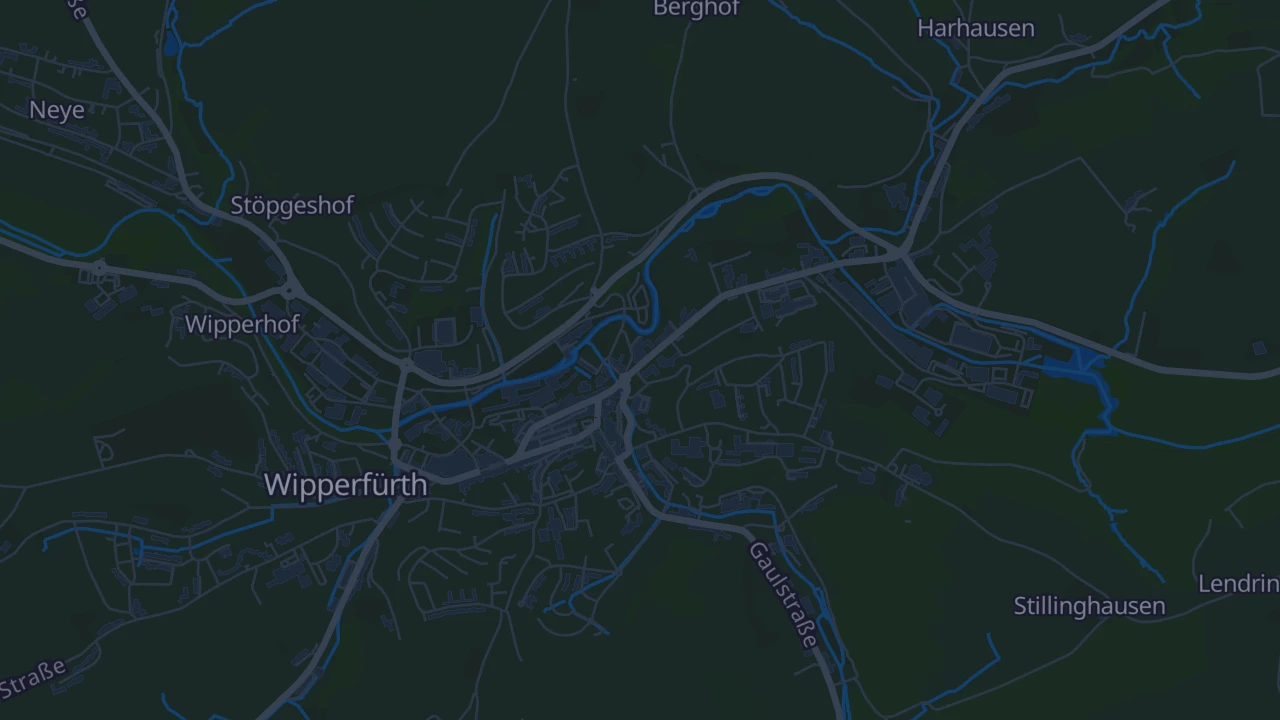 Karte von Wipperfürth
