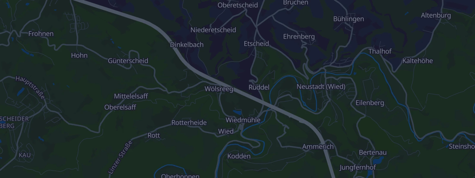 Karte von Neustadt Wied