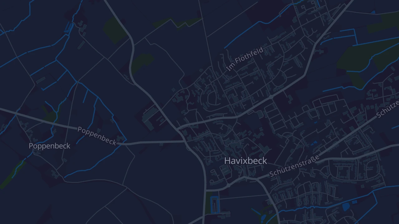 Karte von Havixbeck
