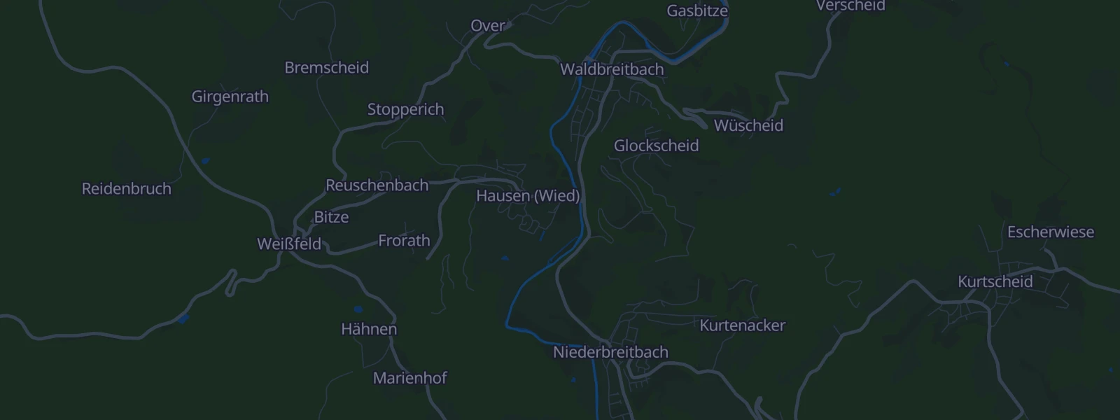 Karte von Hausen