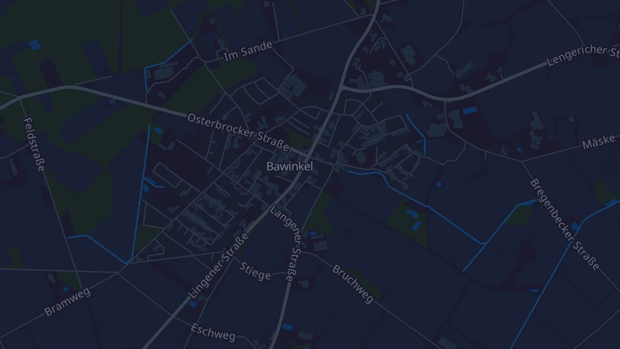 Karte von Bawinkel