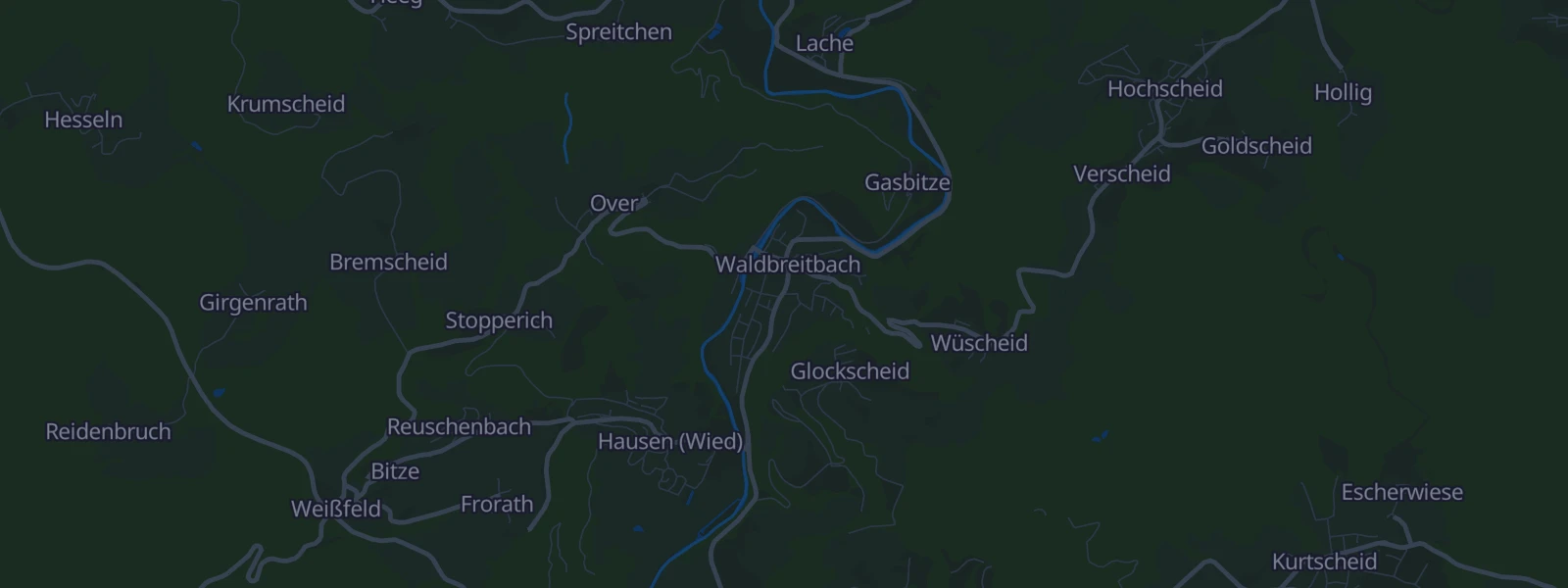 Karte von Waldbreitbach