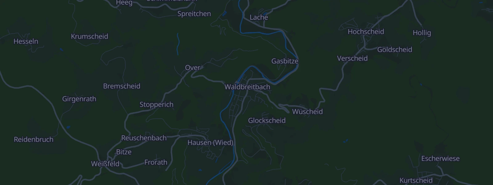 Karte von Glockscheid