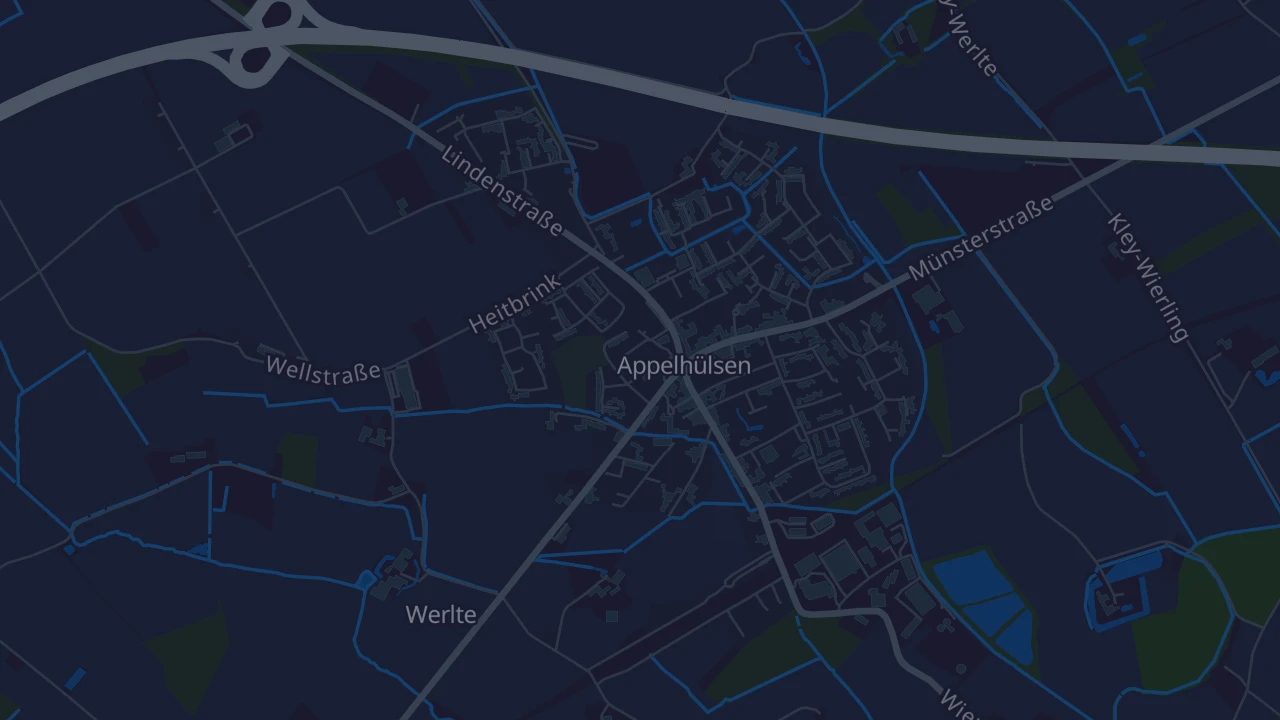 Karte von Nottuln
