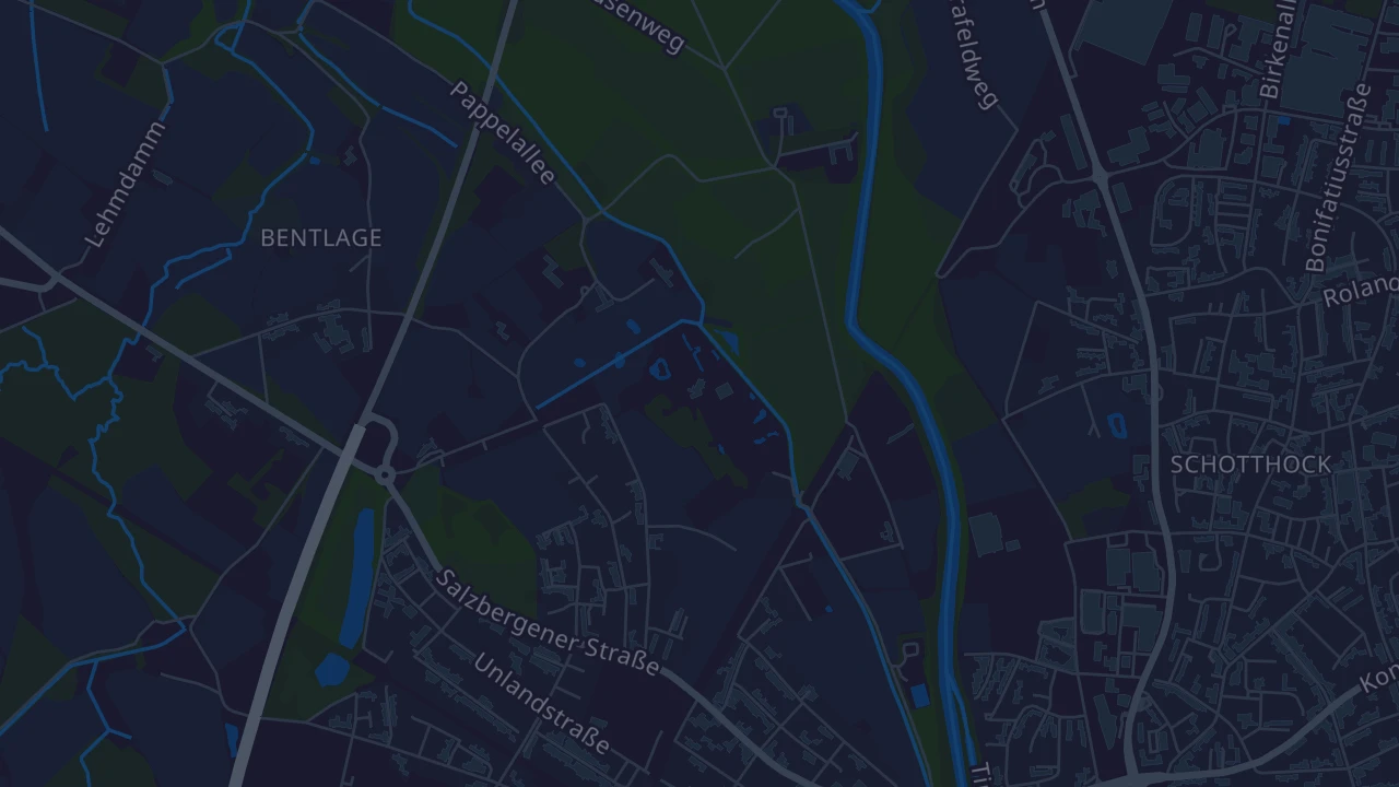Karte von Rheine