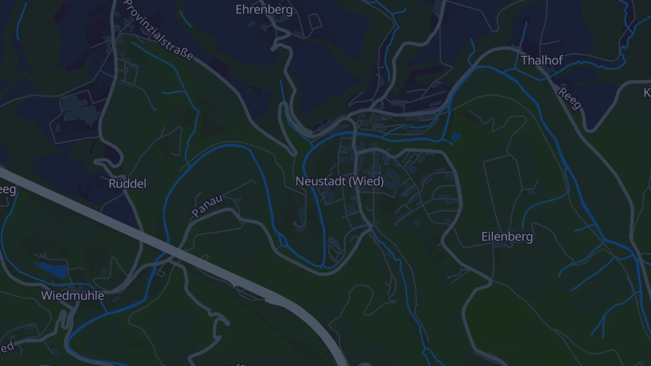 Karte von Neustadt Wied