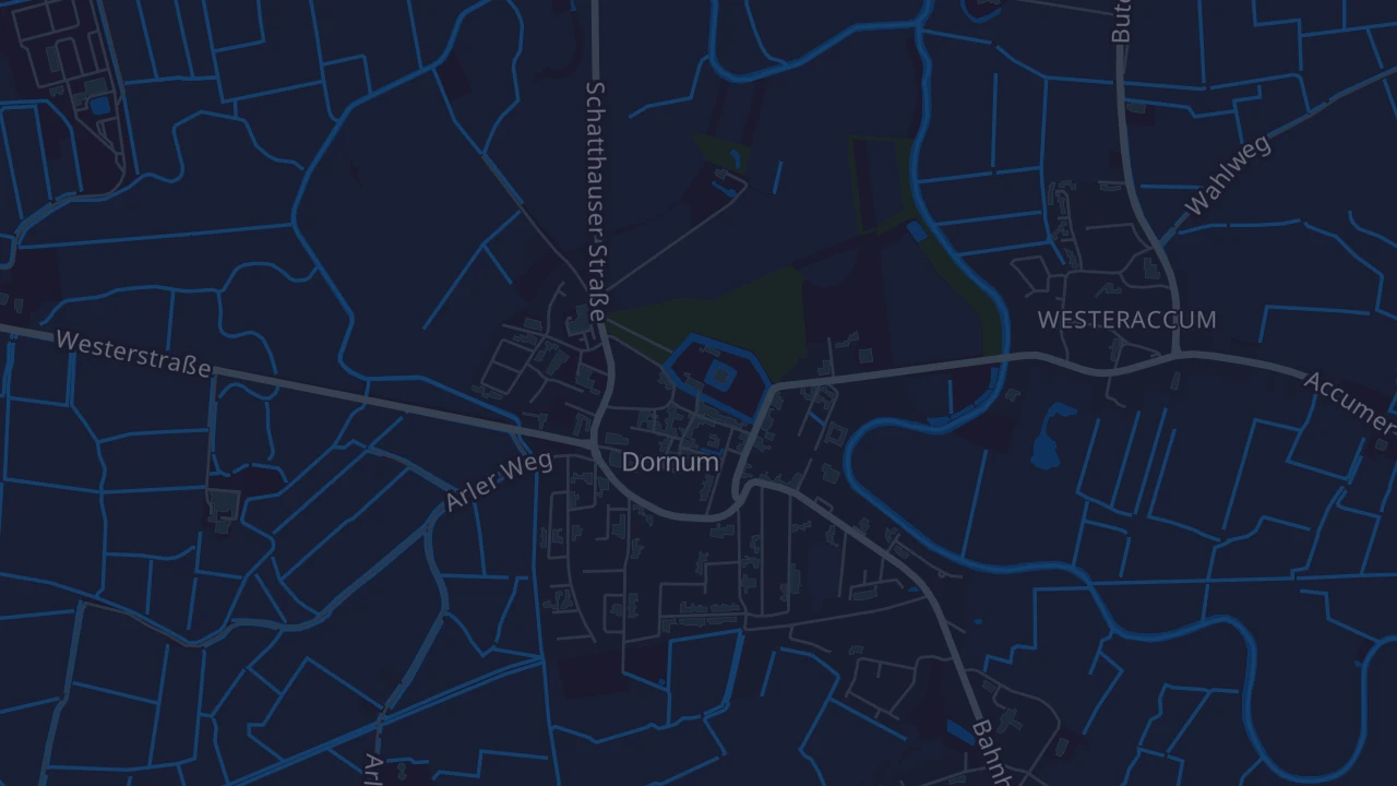 Karte von Dornum