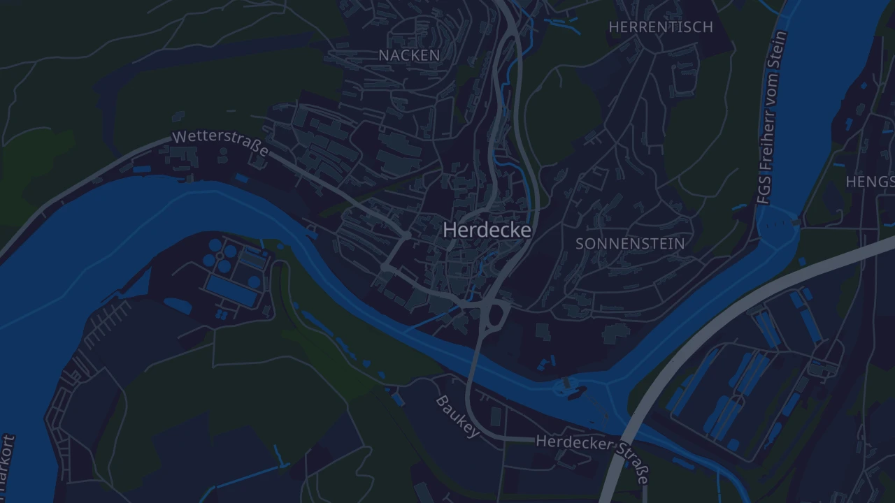 Karte von Herdecke