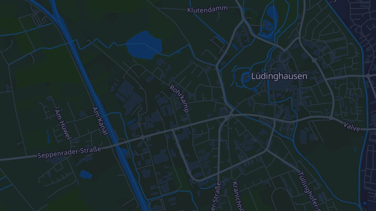 Karte von Lüdinghausen