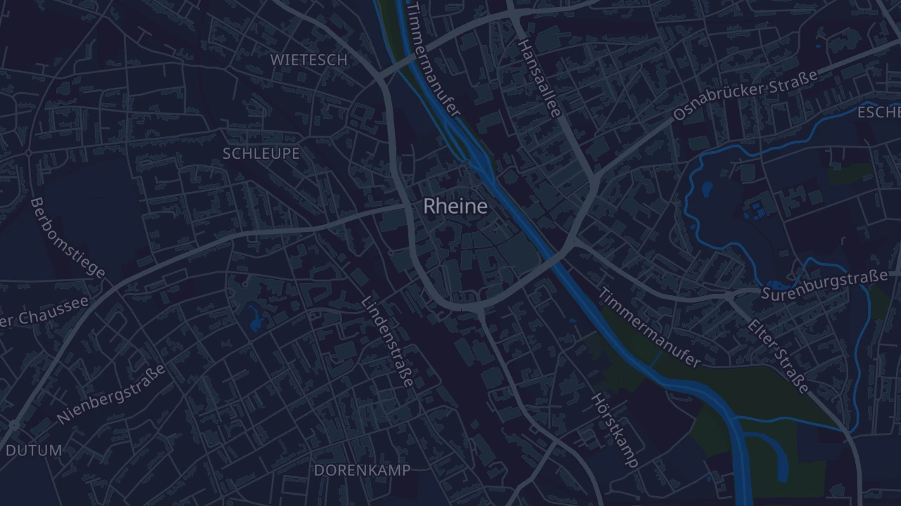 Karte von Rheine