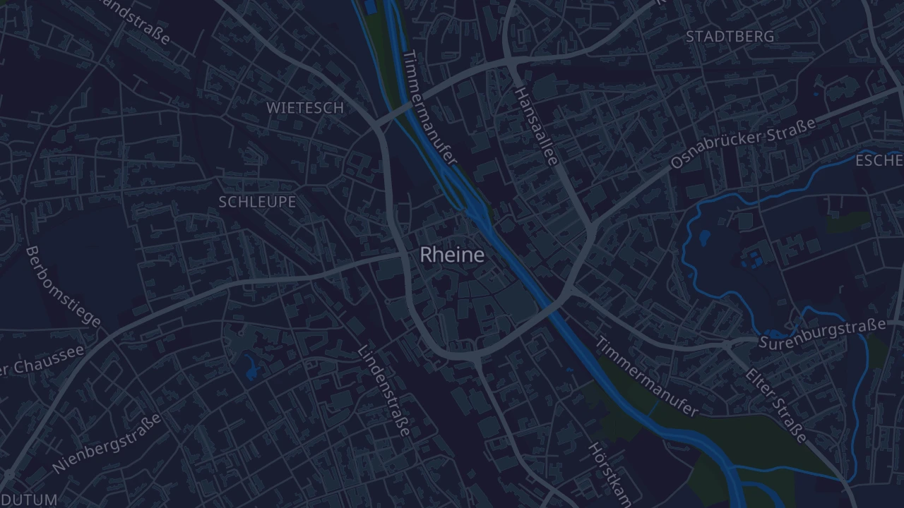 Karte von Rheine