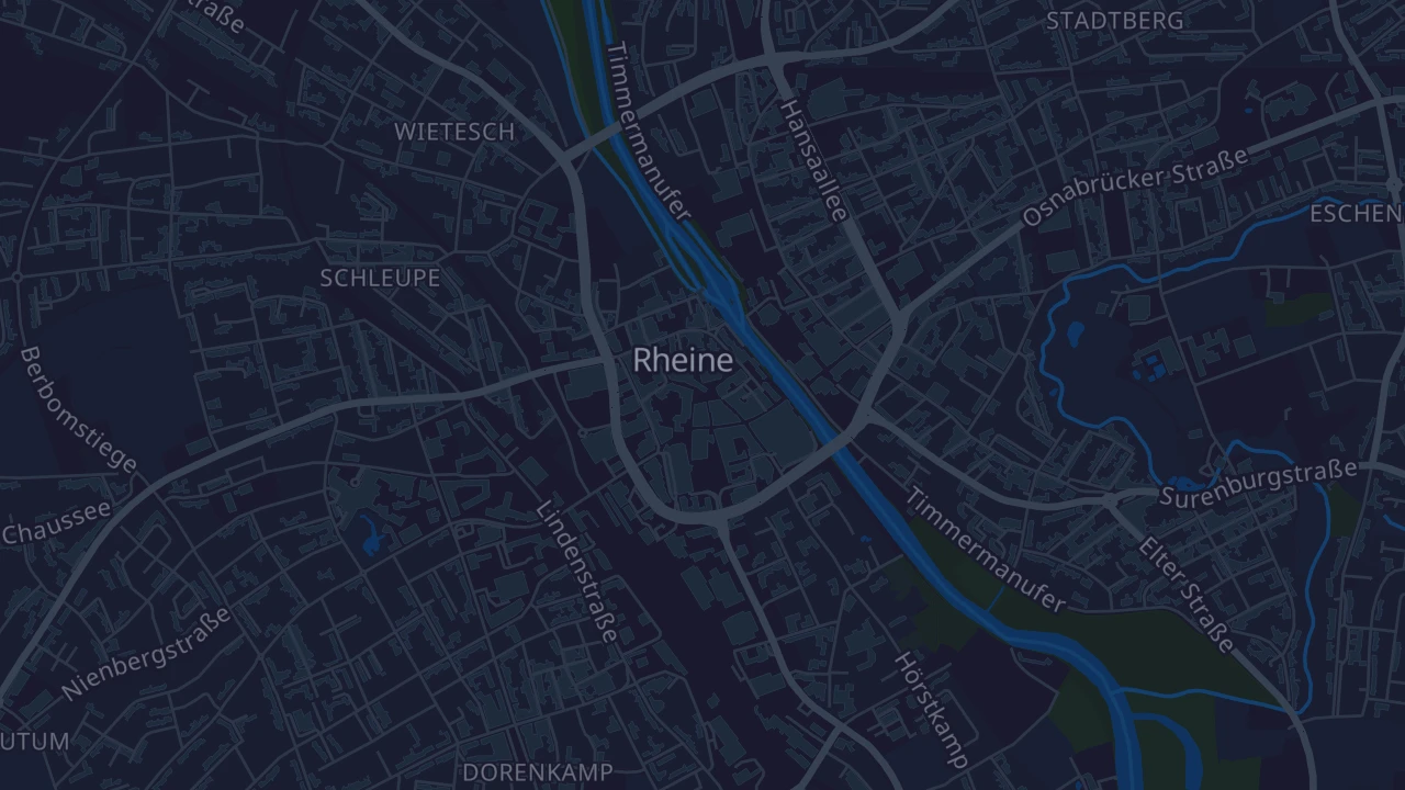 Karte von Rheine