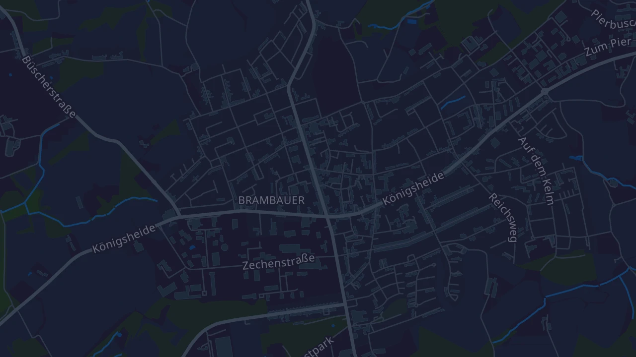 Karte von Lünen