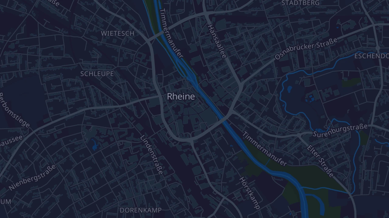 Karte von Rheine
