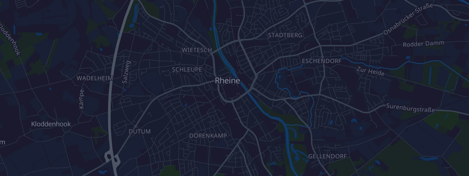 Karte von Rheine